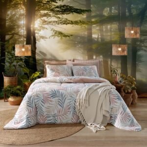 EDREDOM KING ESTAMPADO BICOLOR - VOLARE