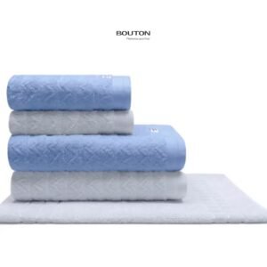 Jogo Línea 5 peças - banhão azul e branco